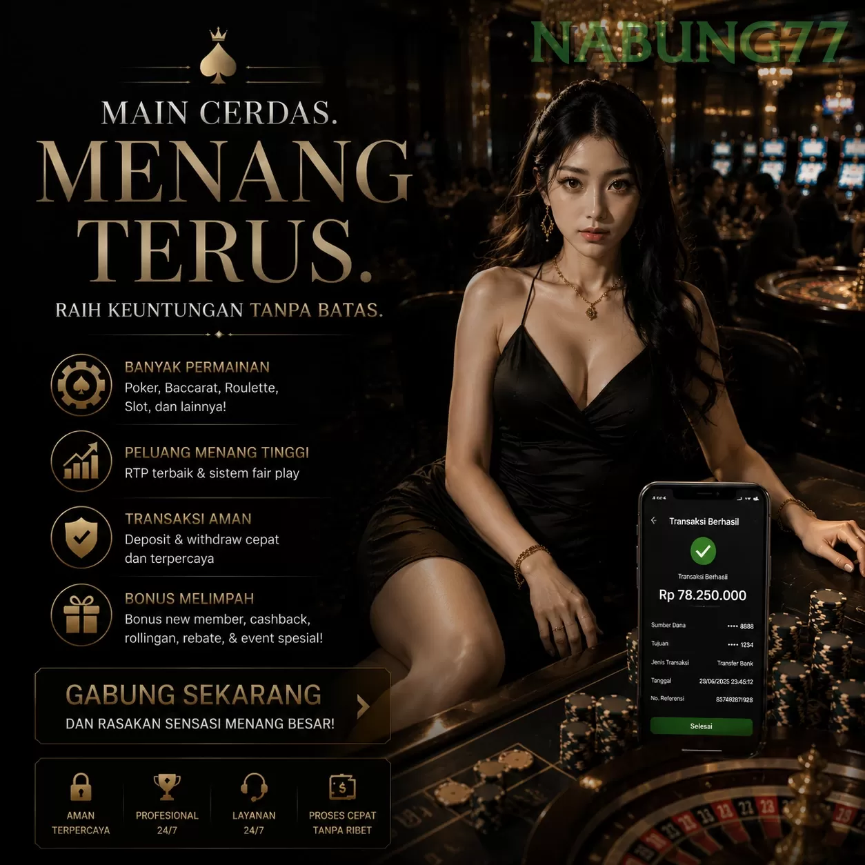 Main nabung77nusabetq Menang Jackpot Besar